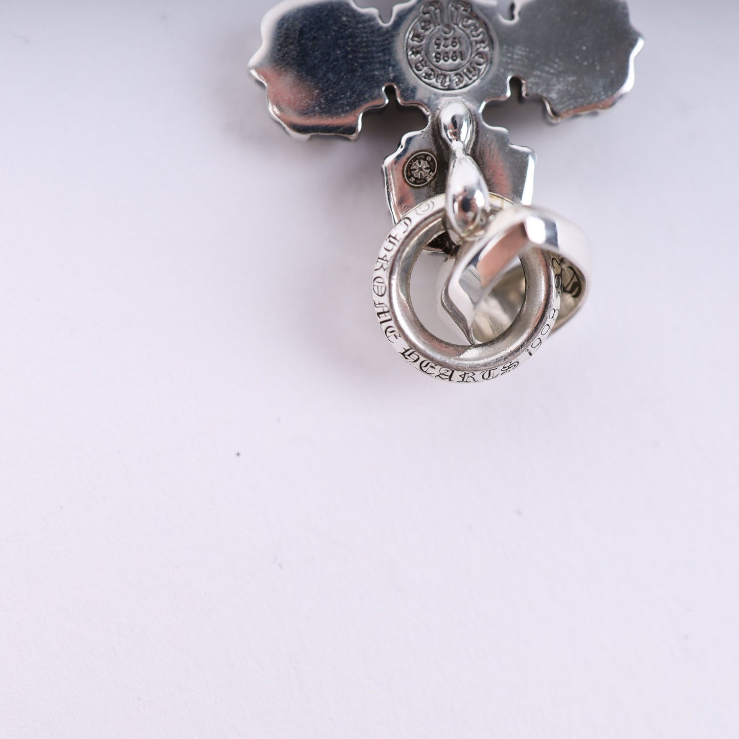 CHROME HEARTS SILVER FILIGREE MEDIUM PENDANT