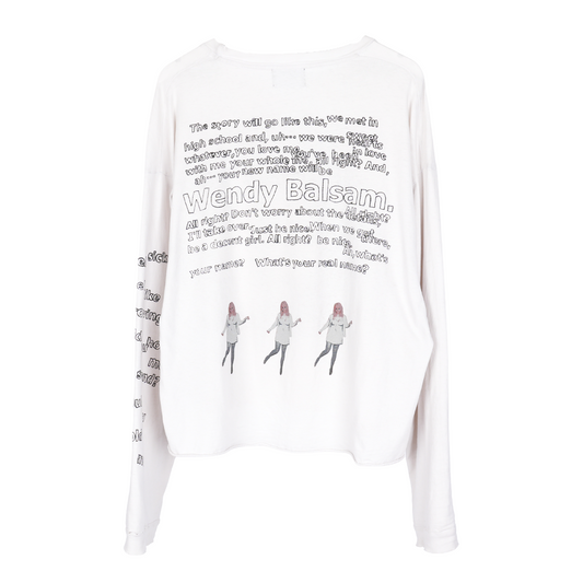 ERD BUFFALO 66 WHITE LONG SLEEVE