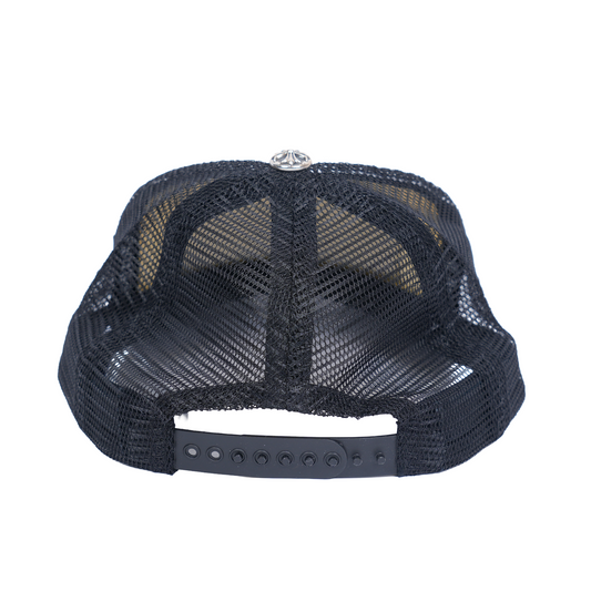 CHROME HEARTS WHITE TRUCKER HAT