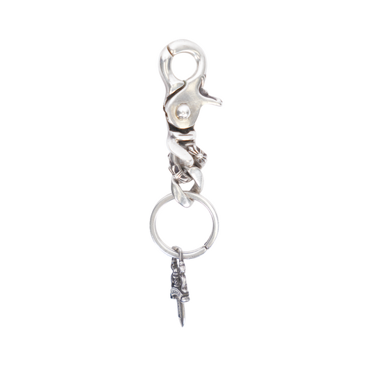 CHROME HEARTS FANCY LINK DAGGER KEY CHAIN