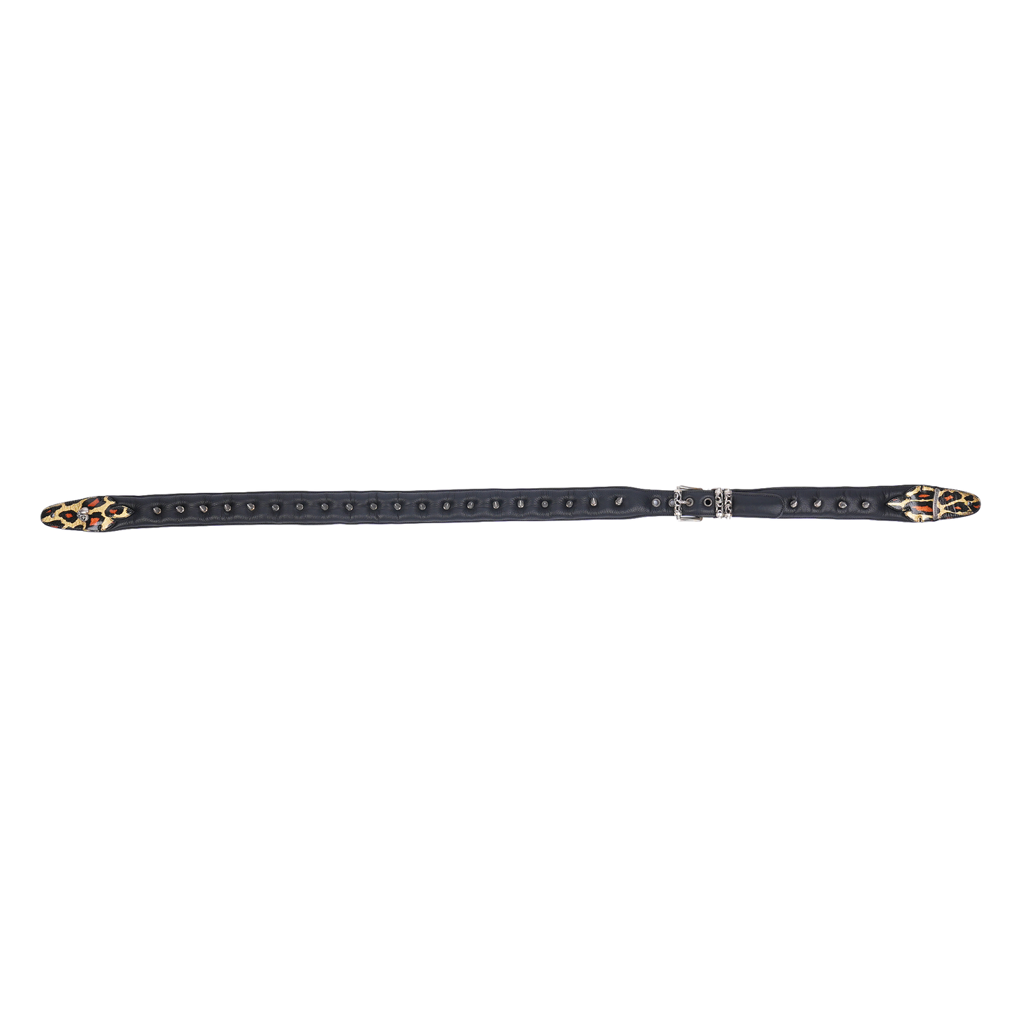 1/1 CHEETAH SPIKED GUITAR STRAP