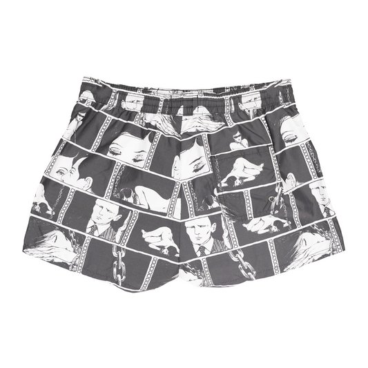 ENFANTS RICHES DÉPRIMÉS ERD DIARY PRINT SWIM SHORTS