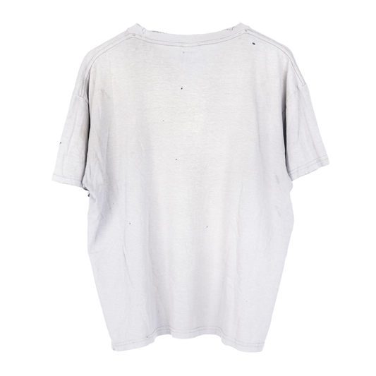 VINTAGE GREY DISTRESSED BLANK T-SHIRT