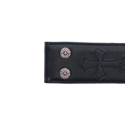 CHROME HEARTS BLACK PATCH DESTROYER BELT