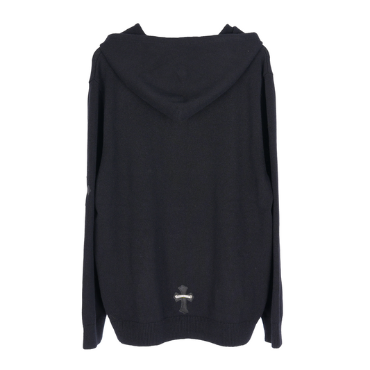 Chrome Hearts Cross Patch Cashmere Pullover Hoodie