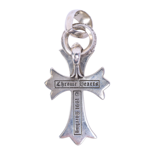 CHROME HEARTS CROSS PENDANT WITH BALE