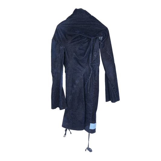 Ottolinger Blue Twisted Denim Minidress