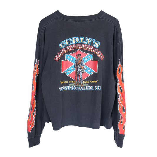 HARLEY UNTAMED TIGER FLAME CROPPED