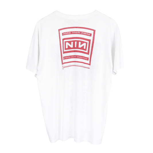 VINTAGE NINE INCH NAILS 'PRETTY HATE MACHINE' 90'S PARKING LOT BOOT TEE