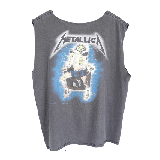 VINTAGE THRASHED METALLICA CUT OFF
