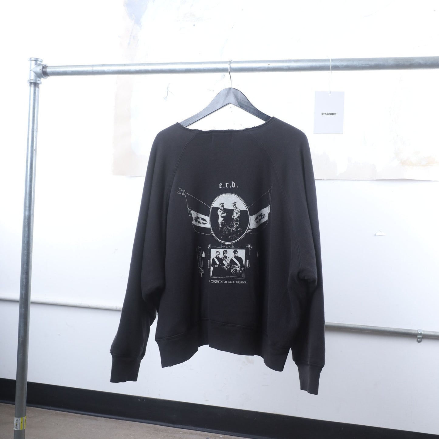 ENFANTS ARCHIETTURA DI MUSSOLINI ERD CREWNECK SWEATER SS25
