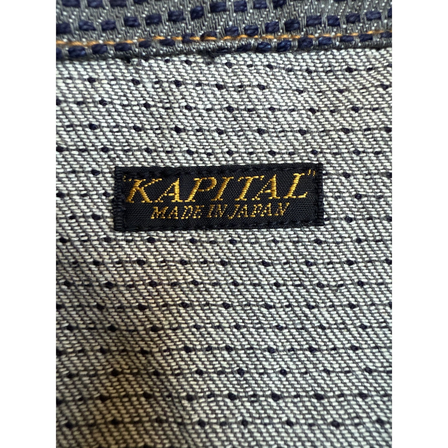 Kapital Century Denim Jacket Type I 1st Gray Sashiko Boro