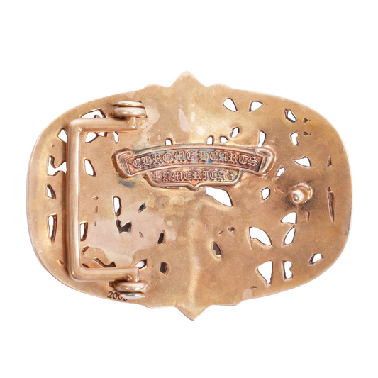 BRONZE CEMETERY BUCKLE