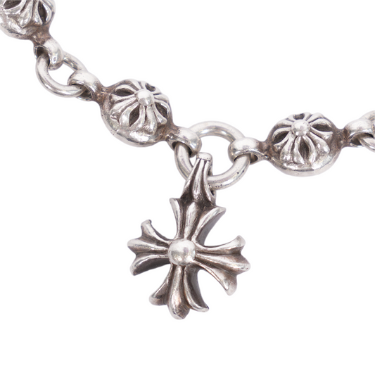 CHROME HEARTS CROSS BALL CHARM BRACELET