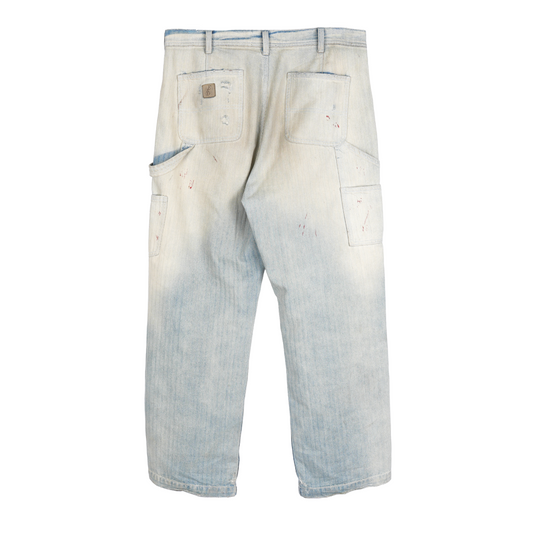 ERD BLOOD SPLATTER CARPENTER PANTS