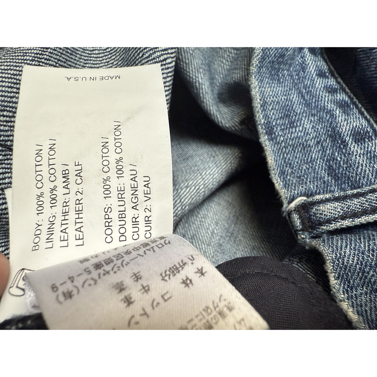 Chrome Hearts Black, White & Brown Patch blue Denim Jeans