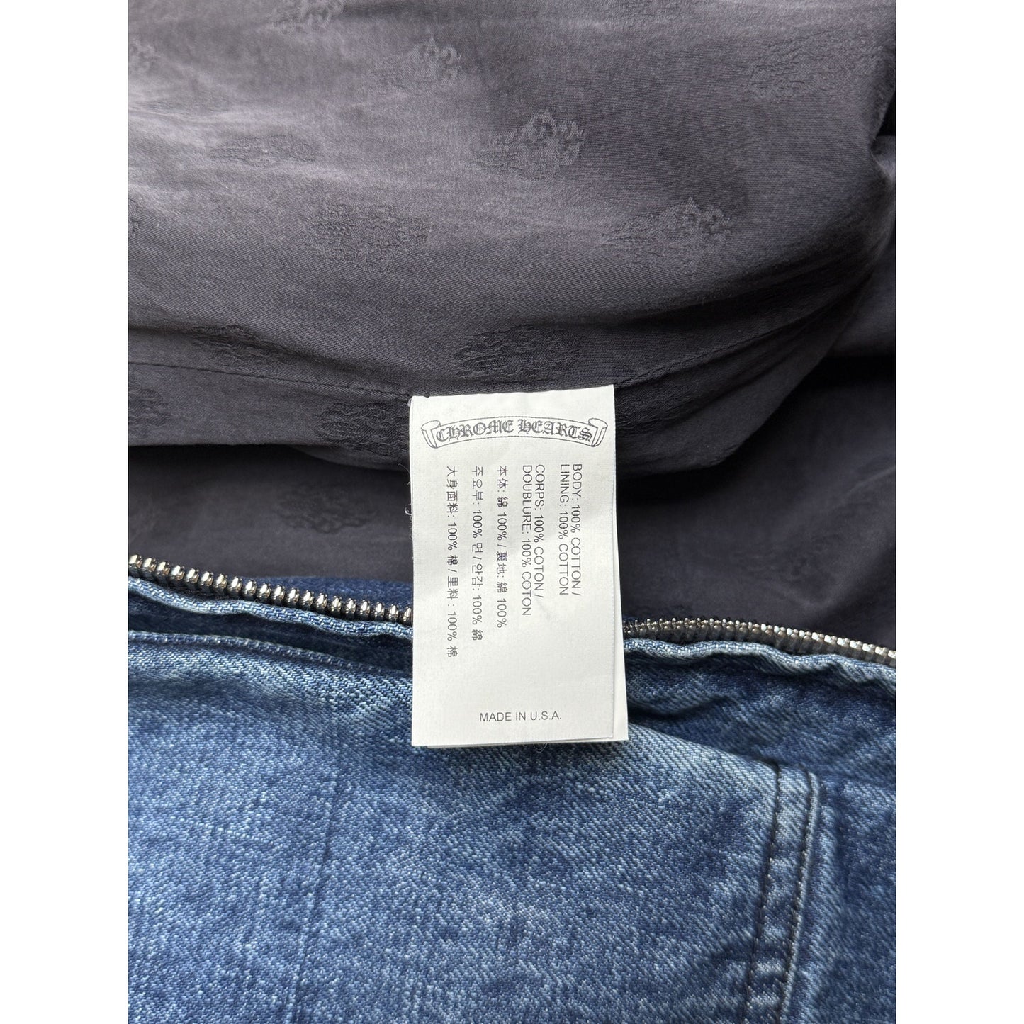 Chrome Hearts Denim Work Jacket