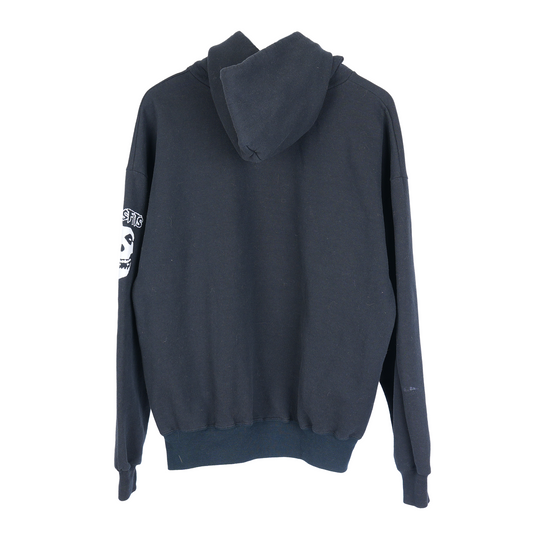 VINTAGE MISFITS SKULL BLACK HOODIE