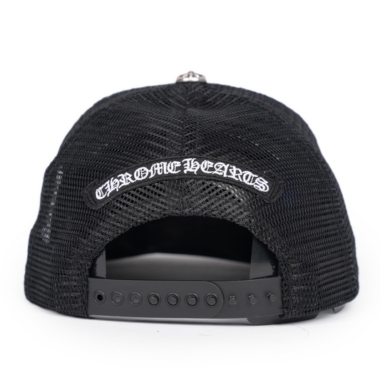 CHROME HEARTS PONY HAIR TRUCKER HAT