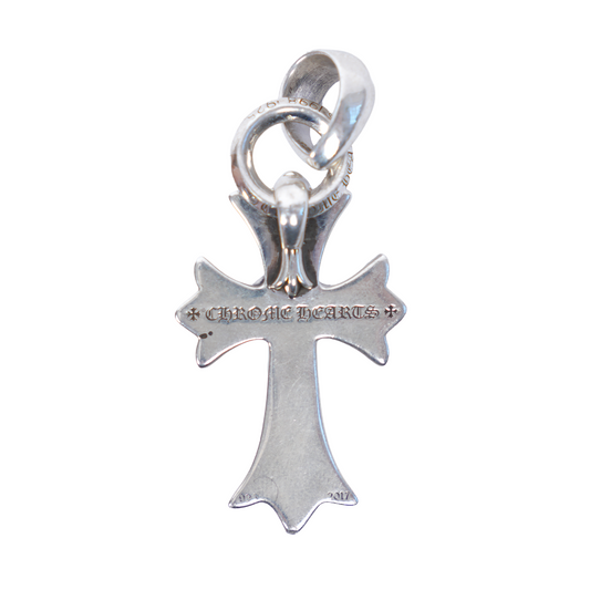 CHROME HEARTS HEART CROSS PENDENT