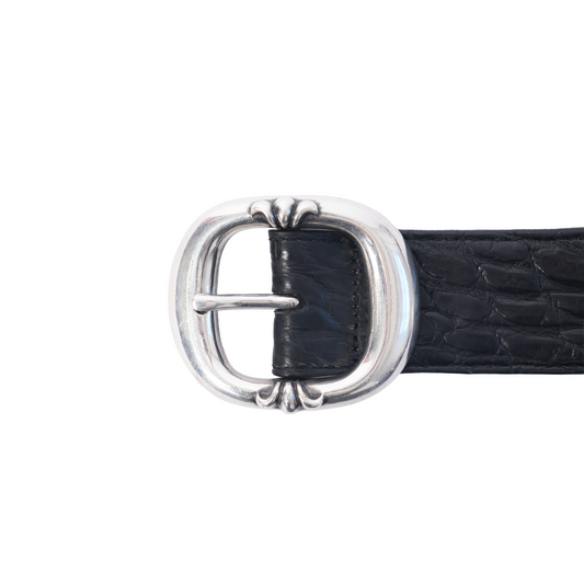 CHROME HEARTS CROCODILE LEATHER GUNSLINGER BELT