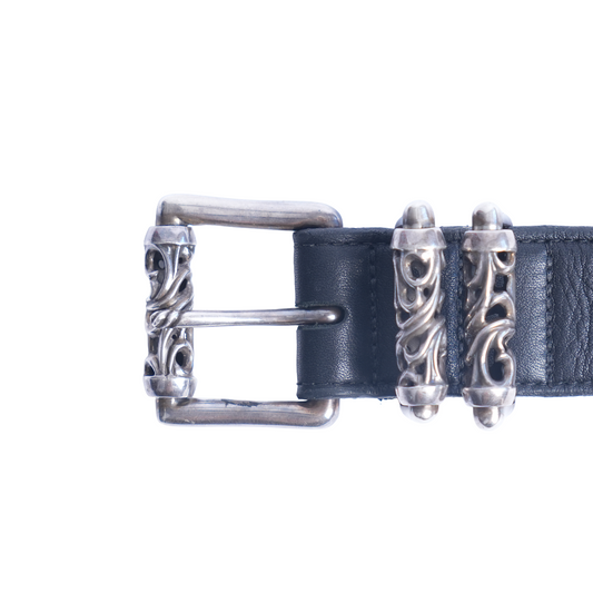 CHROME HEARTS STUDDED ROLLER BELT