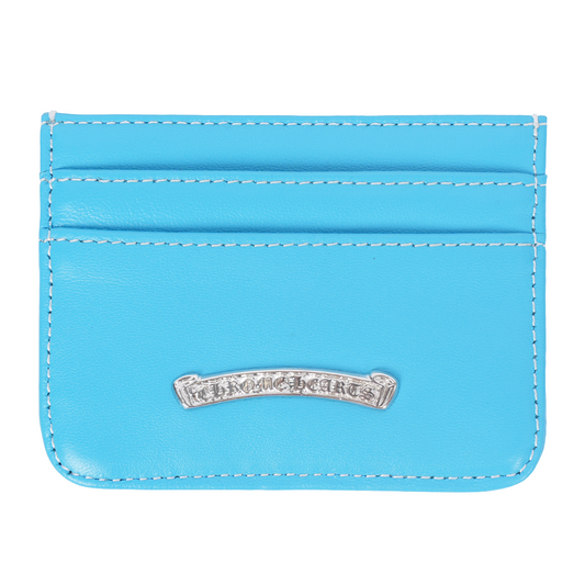 CHROME HEARTS BABY BLUE DAGGER CARD WALLET