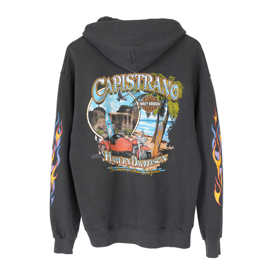 VINTAGE HARLEY DAVIDSON CAPISTRANO ZIP UP HOODIE