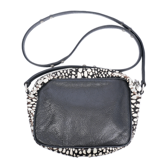 CHROME HEARTS PONY HAIR CROSSBALL STRAP CROSS BAG
