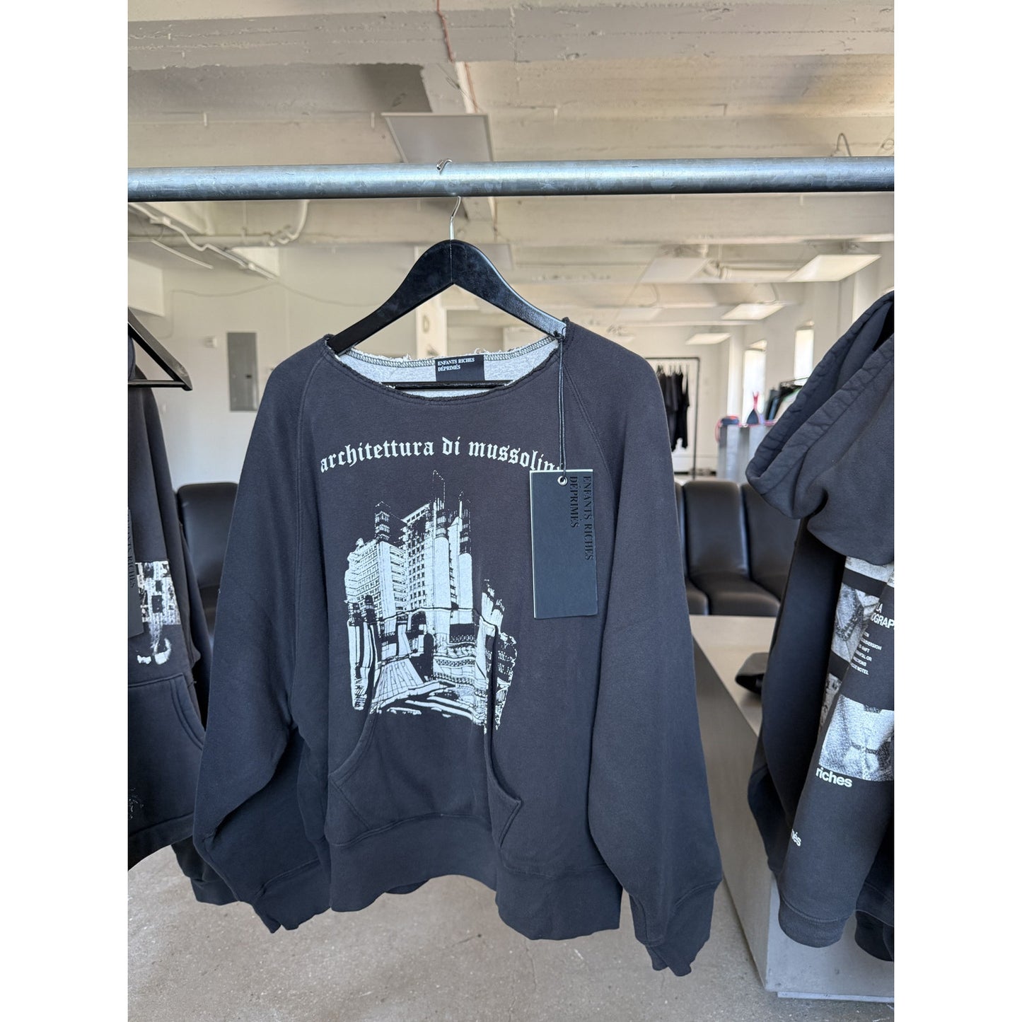 ENFANTS ARCHIETTURA DI MUSSOLINI ERD CREWNECK SWEATER SS25