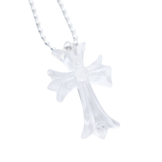 CHROME HEARTS SILLICHROME CLEAR PENDANT