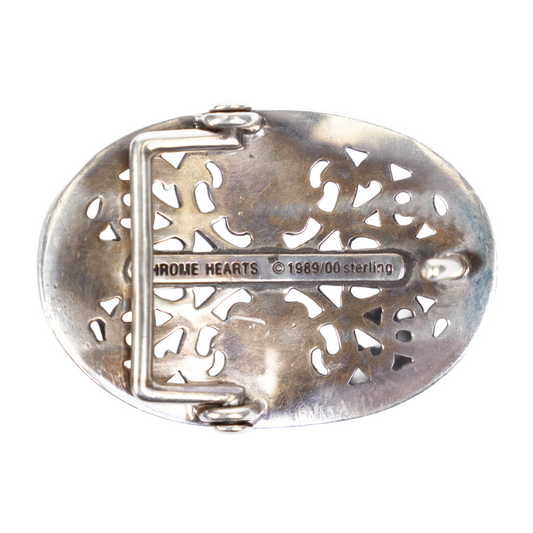 CHROME HEARTS OVAL BELT BUCKLE
