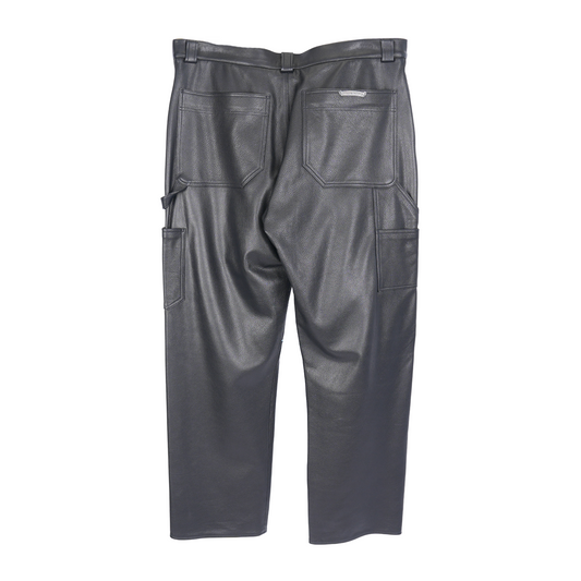 BLUE FLEUR KNEE LEATHER ST. BARTHS EXCLUSIVE PANTS