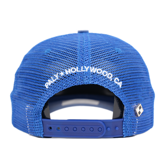 PALY HOLLYWOOD RI'P' BLUE FADED BASEBALL HAT