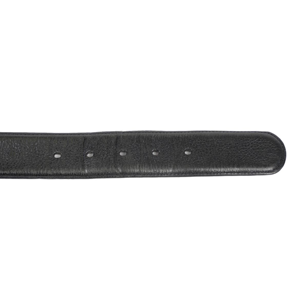 CHROME HEARTS 1.5" BLACK GUNSLINGER BELT