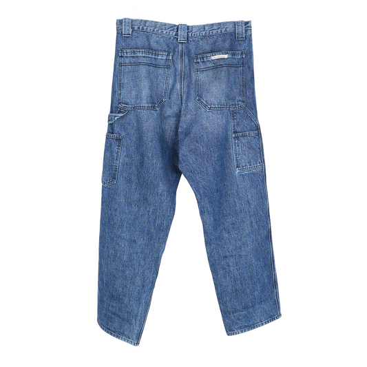 CHROME HEARTS BLUE TURBO DIESEL JEANS