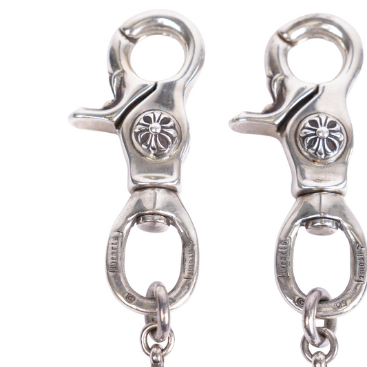 CHROME HEARTS MULTI-ELEMENT LOBSTER CLASP WALLET CHAIN