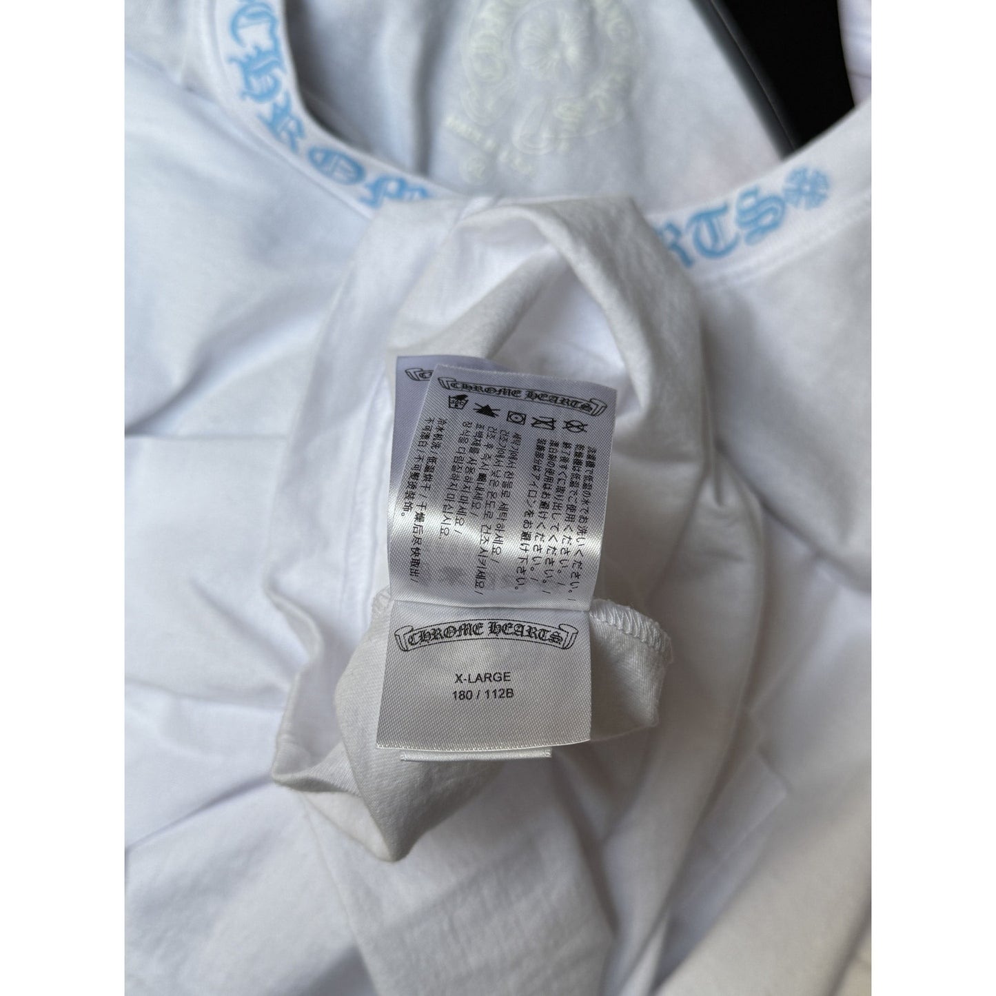 CHROME HEARTS ST BARTHS LONG SLEEVE WHITE