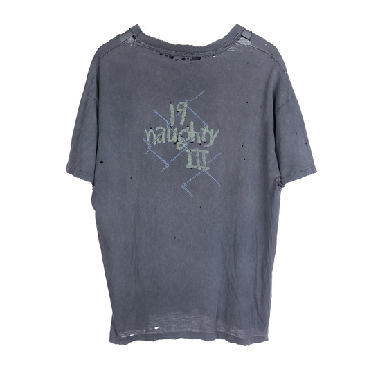 VINTAGE THRASHED NAUGHTY BY NATURE TEE