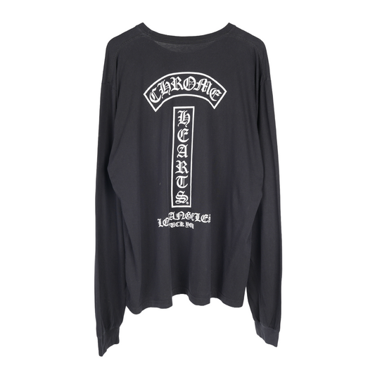 CHROME HEARTS HORSESHOE T-BAR LONG SLEEVE TEE
