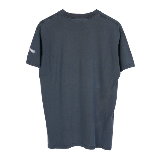 CHROME HEARTS VINTAGE EMBROIDERED CROSS POCKET TEE