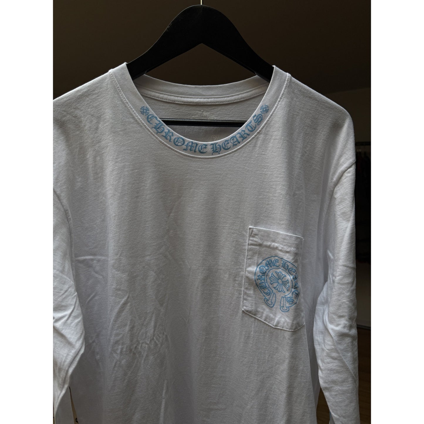 CHROME HEARTS ST BARTHS LONG SLEEVE WHITE