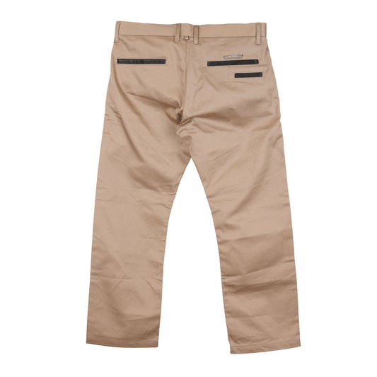 CHROME HEARTS TAN CHINO PANTS