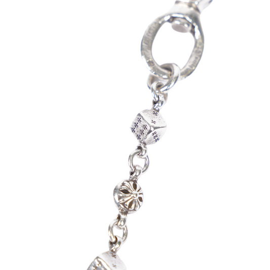 CHROME HEARTS S HOOK DICE WALLET CHAIN