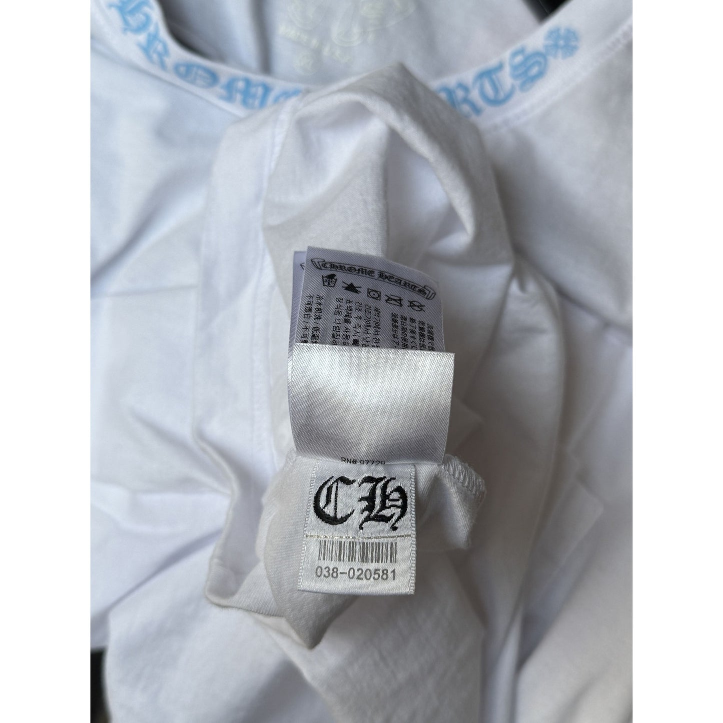 CHROME HEARTS ST BARTHS LONG SLEEVE WHITE