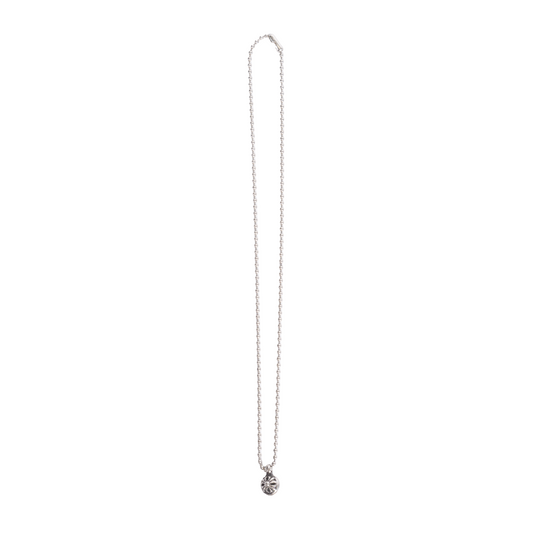 CHROME HEARTS CROSS BALL CHARM NECKLACE