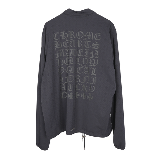 CHROME HEARTS NYLON SCRIPT MONOGRAM WINDBREAKER