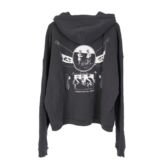 ENFANTS ARCHITETTURA DI MUSSOLINI HOODIE MAXFIELD EXCLUSIVE NWT