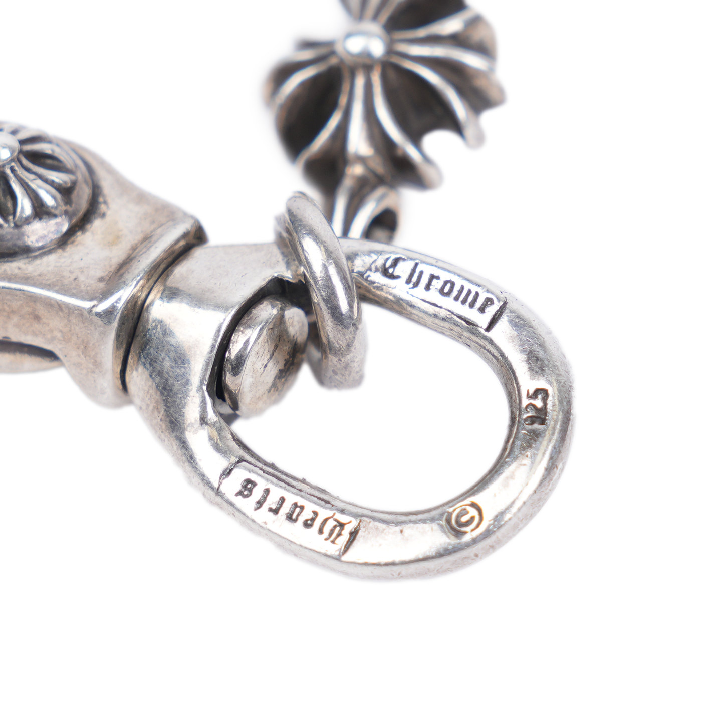 CHROME HEARTS PLUS CROSS WALLET CHAIN 17 LINK