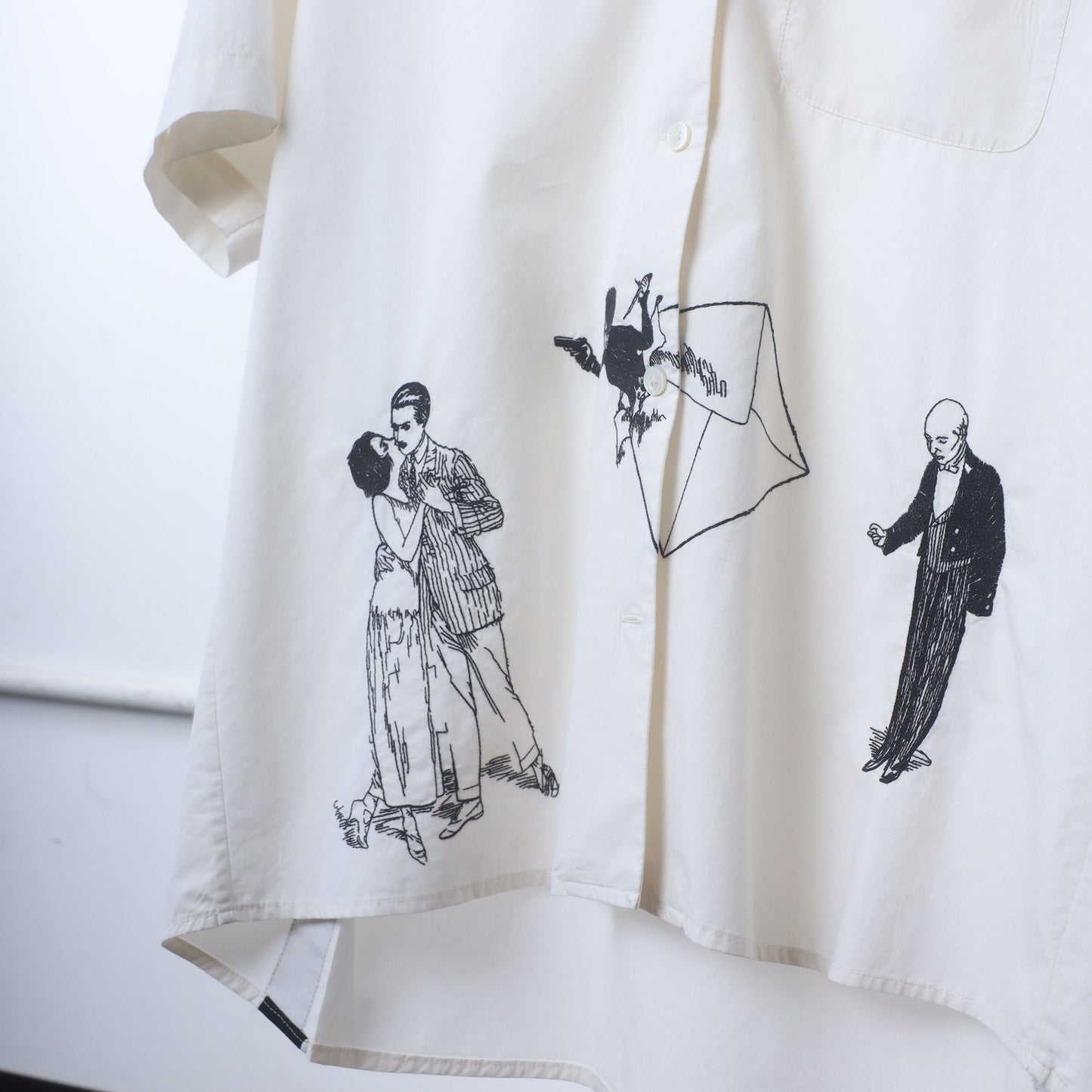 Enfants Riches Deprimes Romance Embroidered Shirt